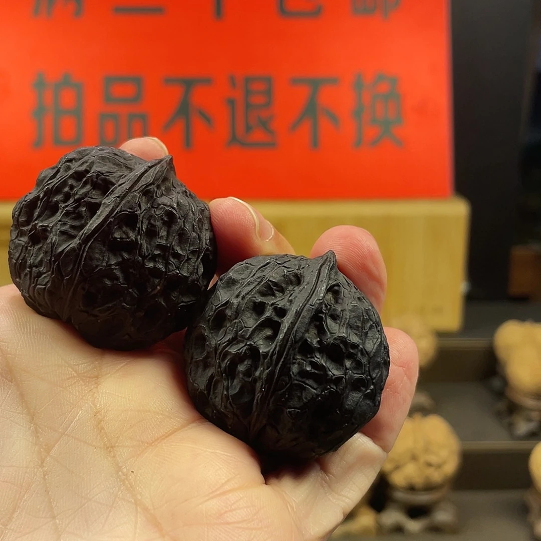把件文玩核桃黑天使