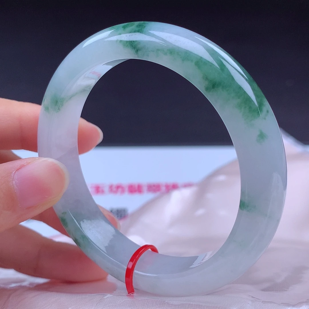 翡翠未镶嵌手镯手镯002046