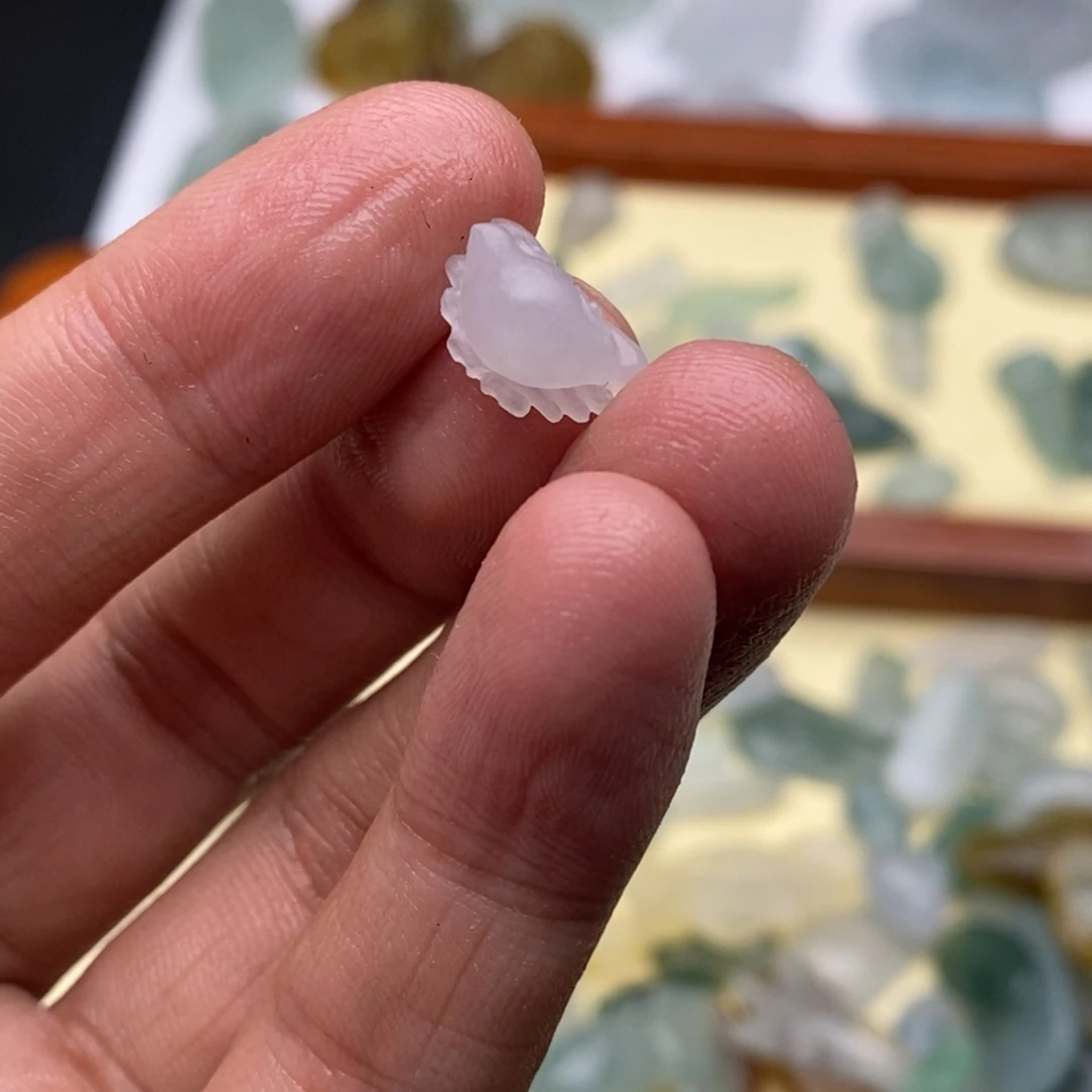 定制翡翠未镶嵌八**财