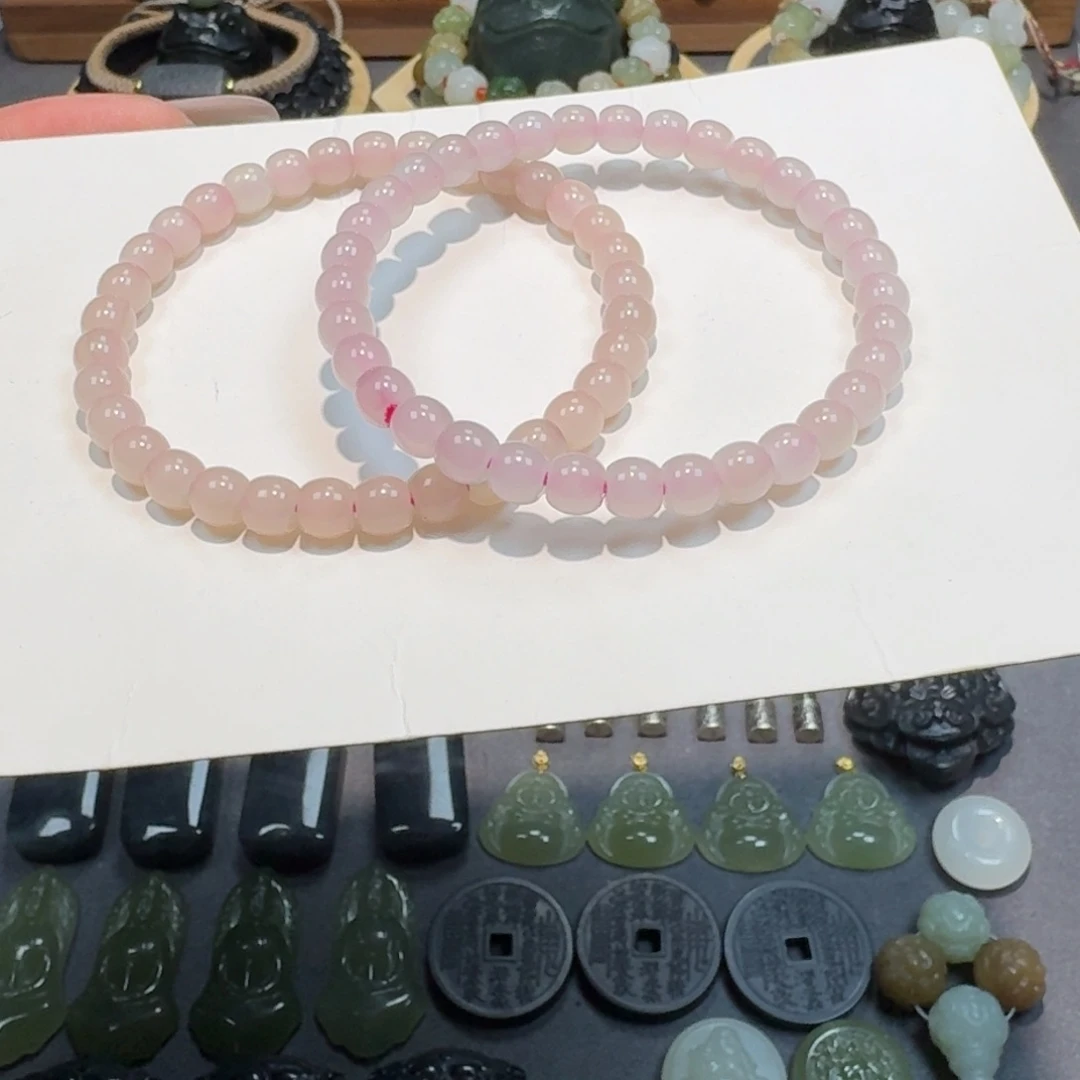 和田玉颈饰未镶嵌拍一发一多样性发货