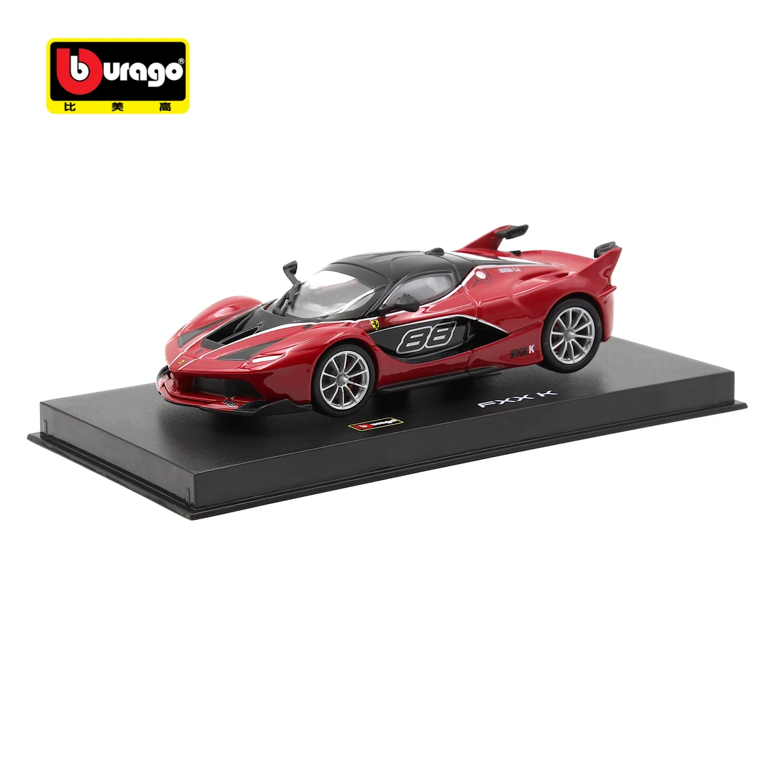 burago/比美高1:43 法拉利 FXXK 精装 仿真合金车模 精致摆件礼物