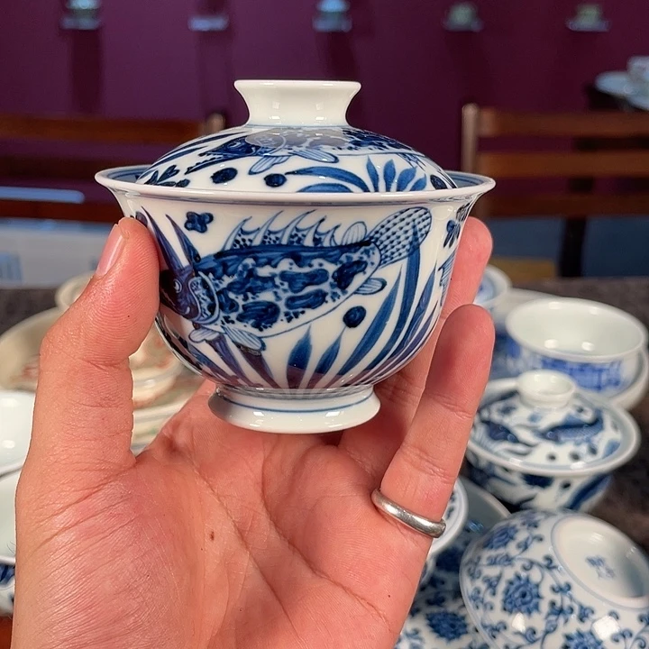 甘***梨摆件景德镇陶瓷老陶