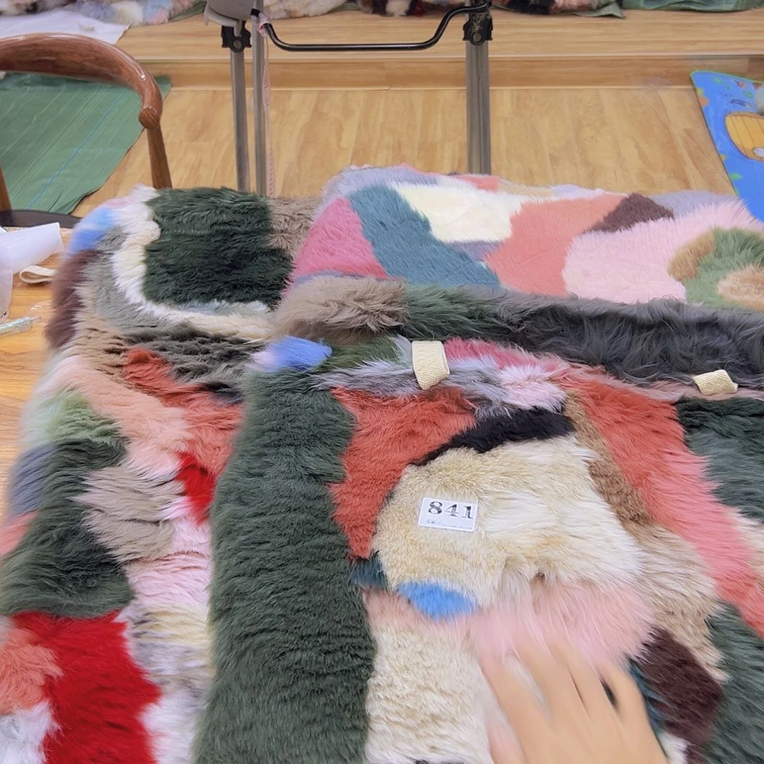羊毛羊皮羊毛座垫，841