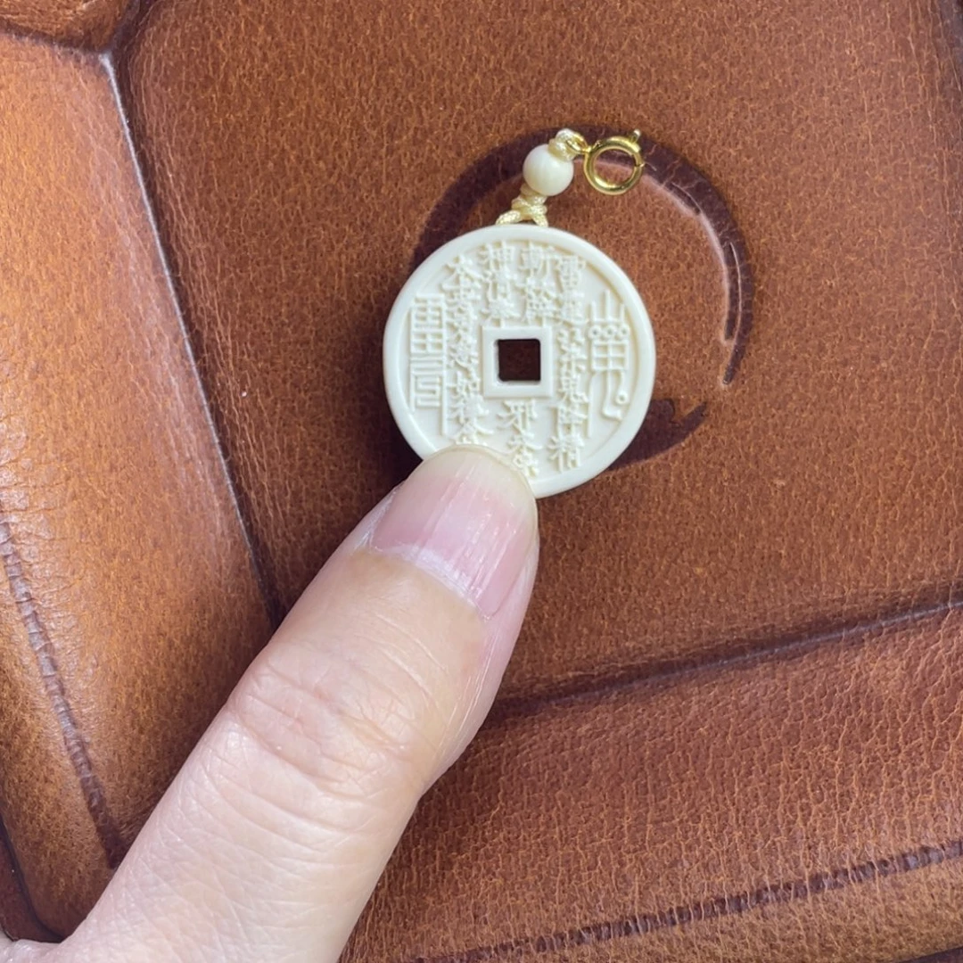 猛犸象牙手串/手链/手镯山鬼花钱