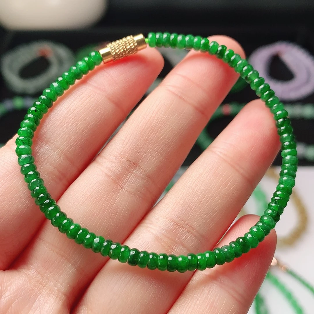 翡翠未镶嵌手链翡翠