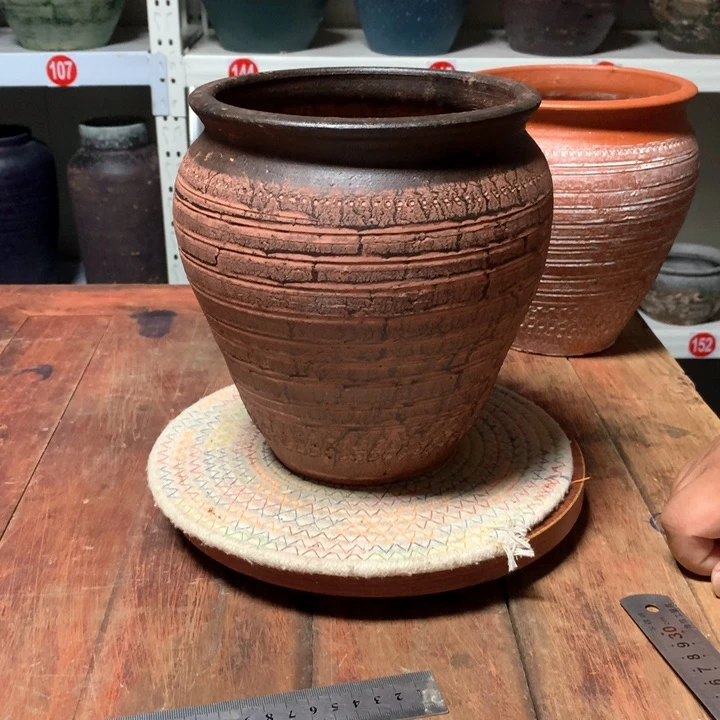 【闪购商品】粗糙盆有孔高20口18