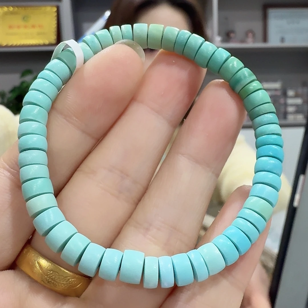 绿松石18K金镶嵌珠宝奇石