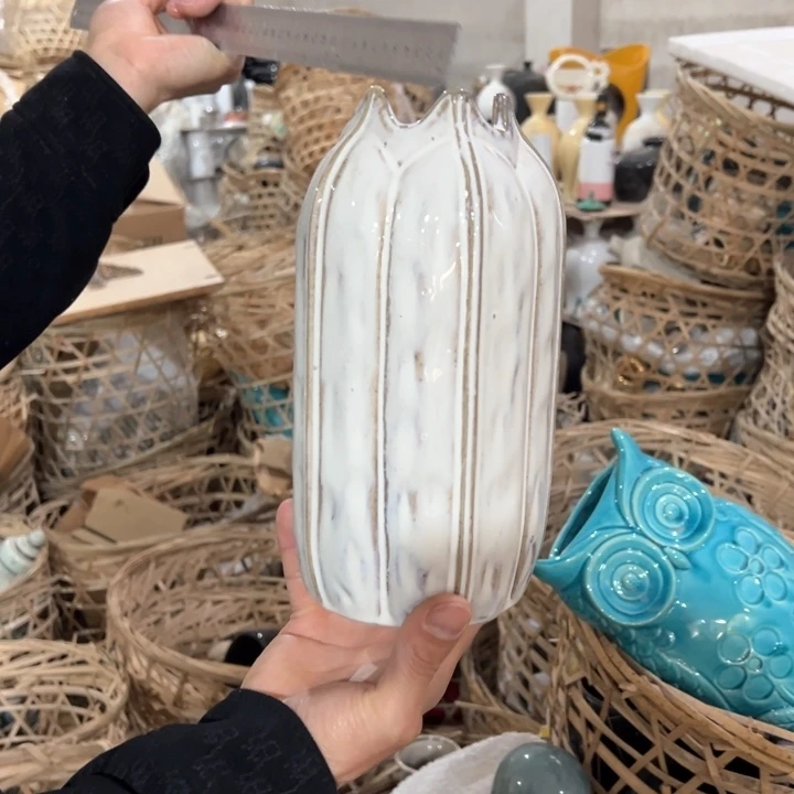 摆件高23口6公分微瑕捡漏气泡