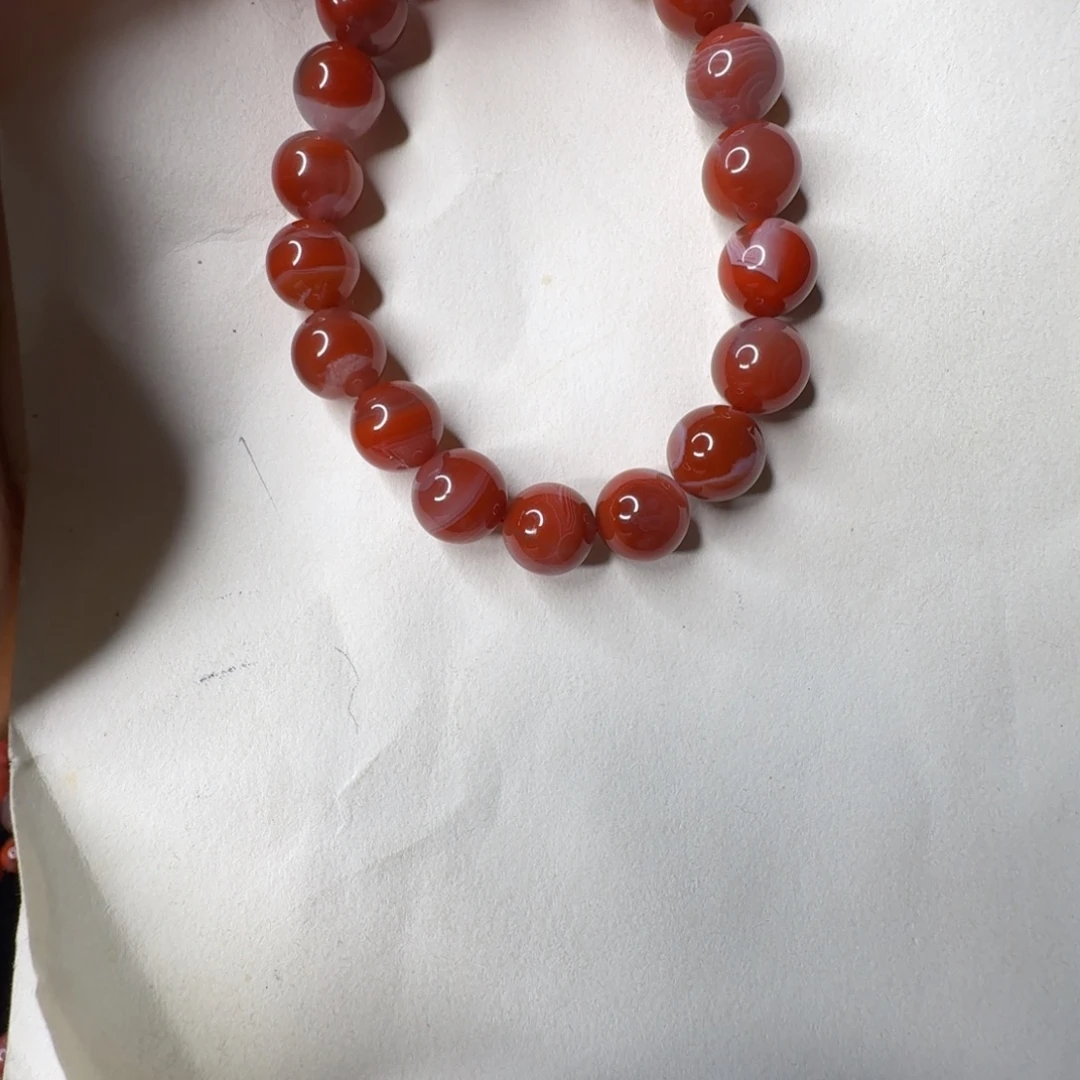 南红玛瑙未镶嵌手串