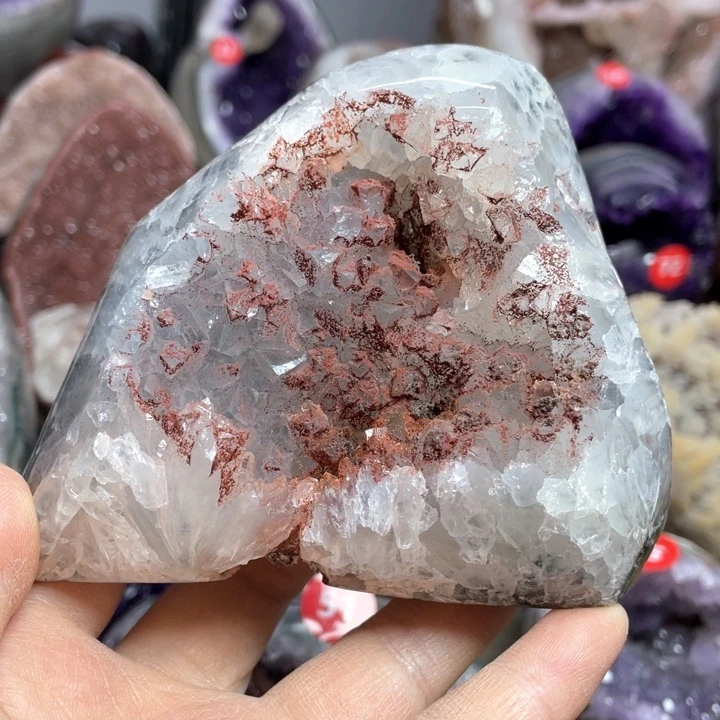 水晶摆件未镶嵌捡漏