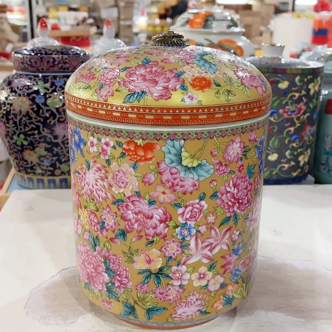 【闪购商品】罐陶瓷茶叶罐密封罐