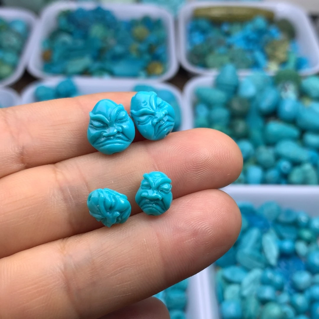 绿松石未镶嵌吊坠(不含链)