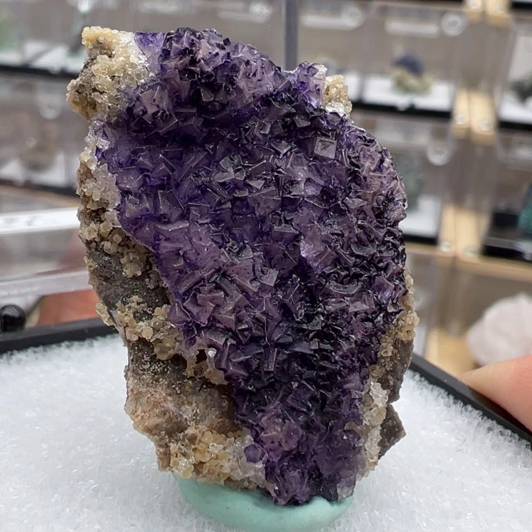 紫晶大型摆件（非配饰）银S925镶嵌