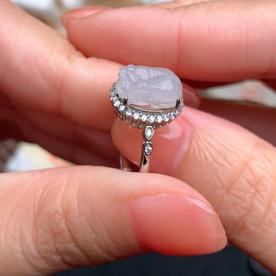 银S925镶嵌挂件翡翠福利