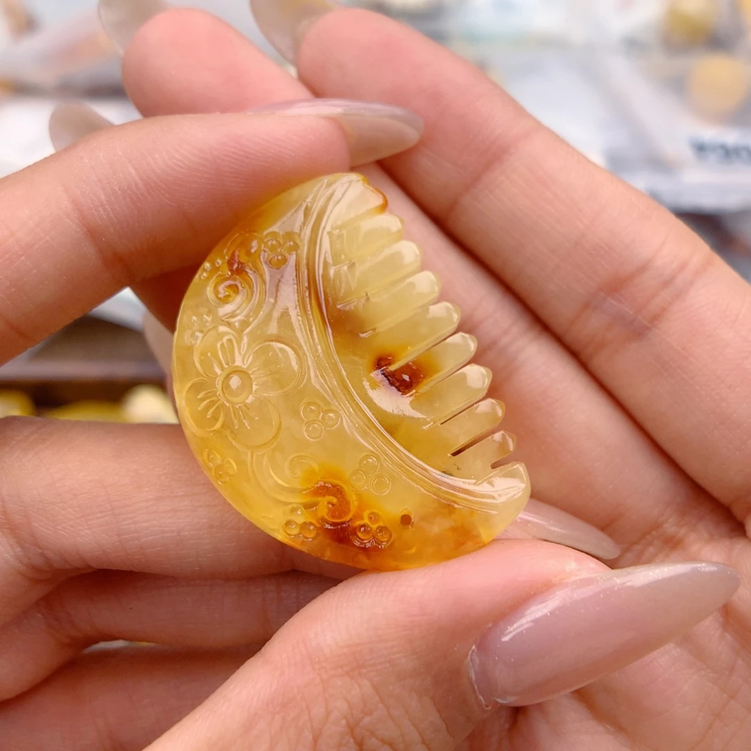 琥珀未镶嵌珠宝奇石