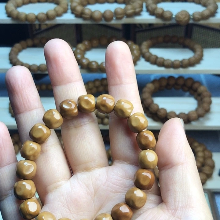 猴头核桃吊坠猴头核桃手串奶酪无暇