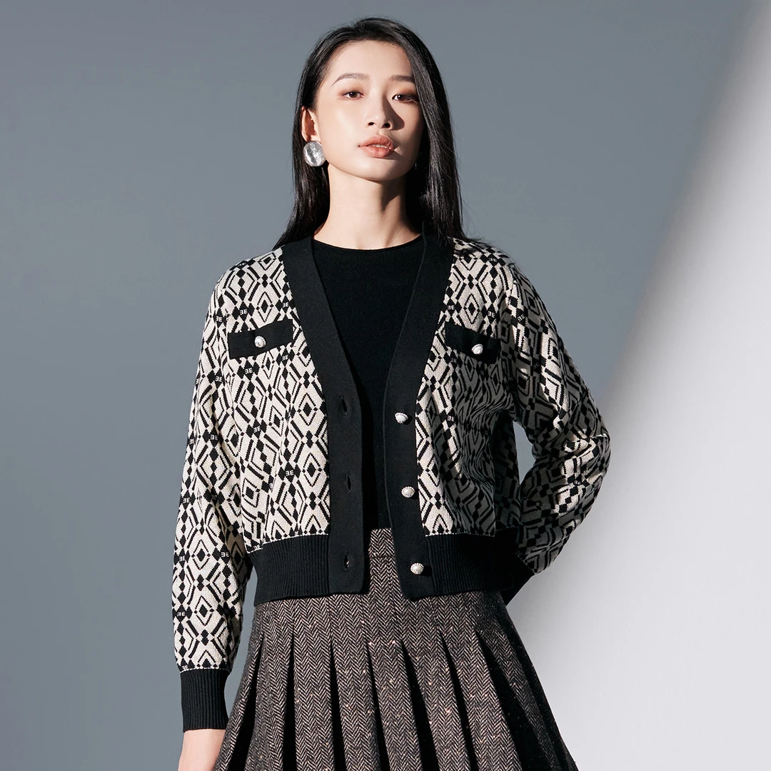 【唐长老】EVA OUXIU/伊华欧秀针织衫35WZS4086