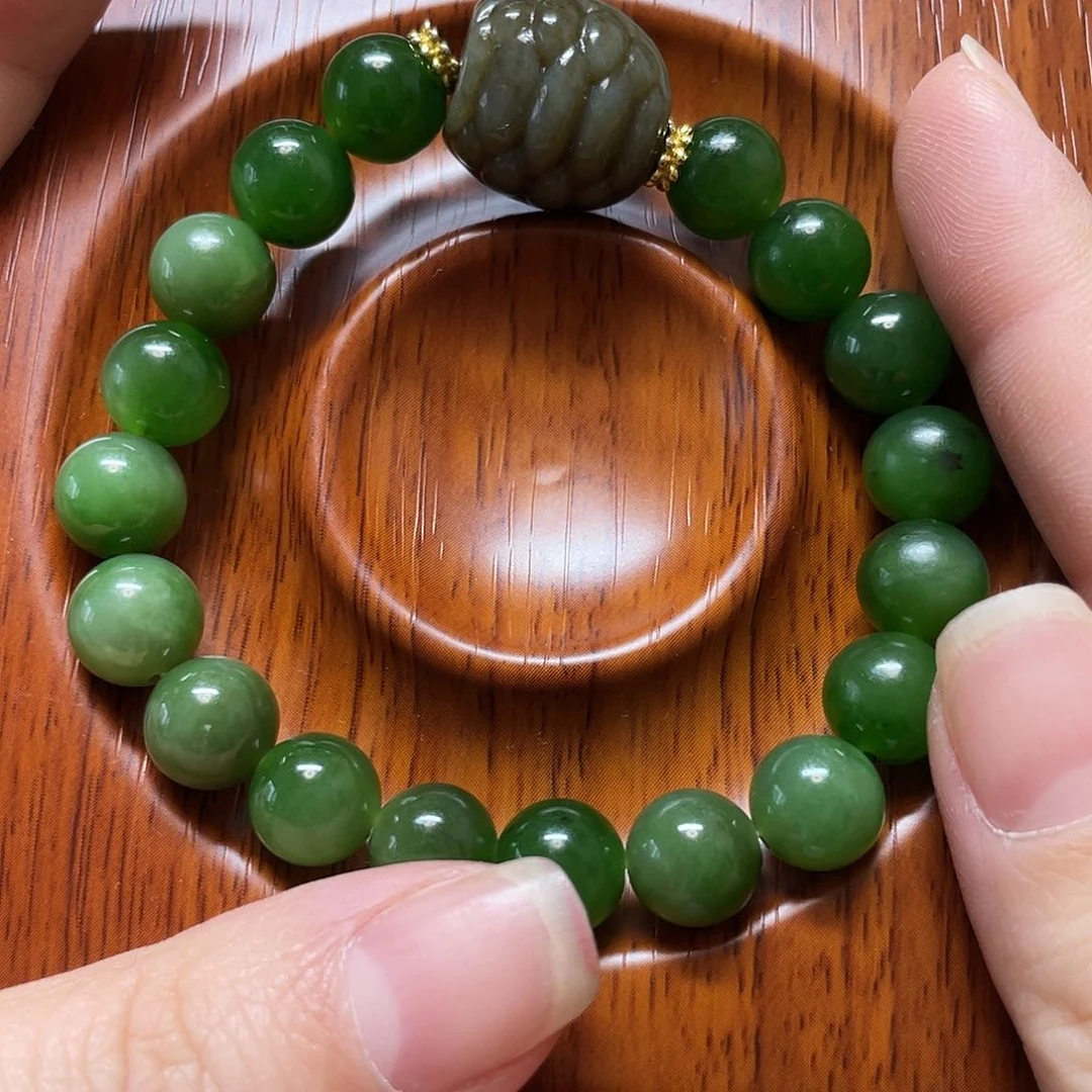 和田玉手链未镶嵌