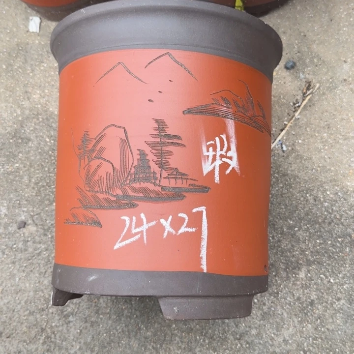紫砂花盆特价商品