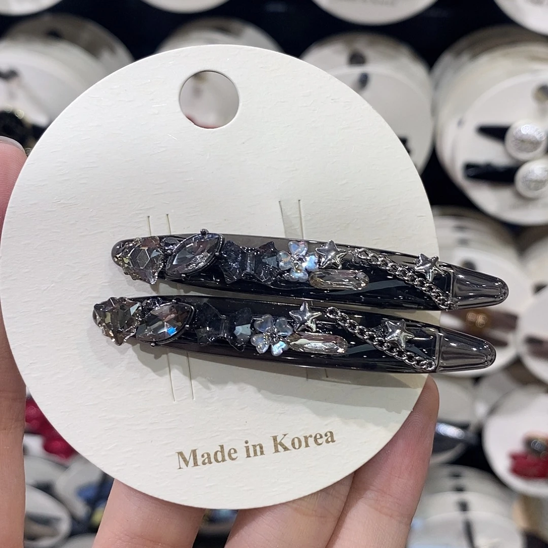皮质铁合金鸭嘴夹