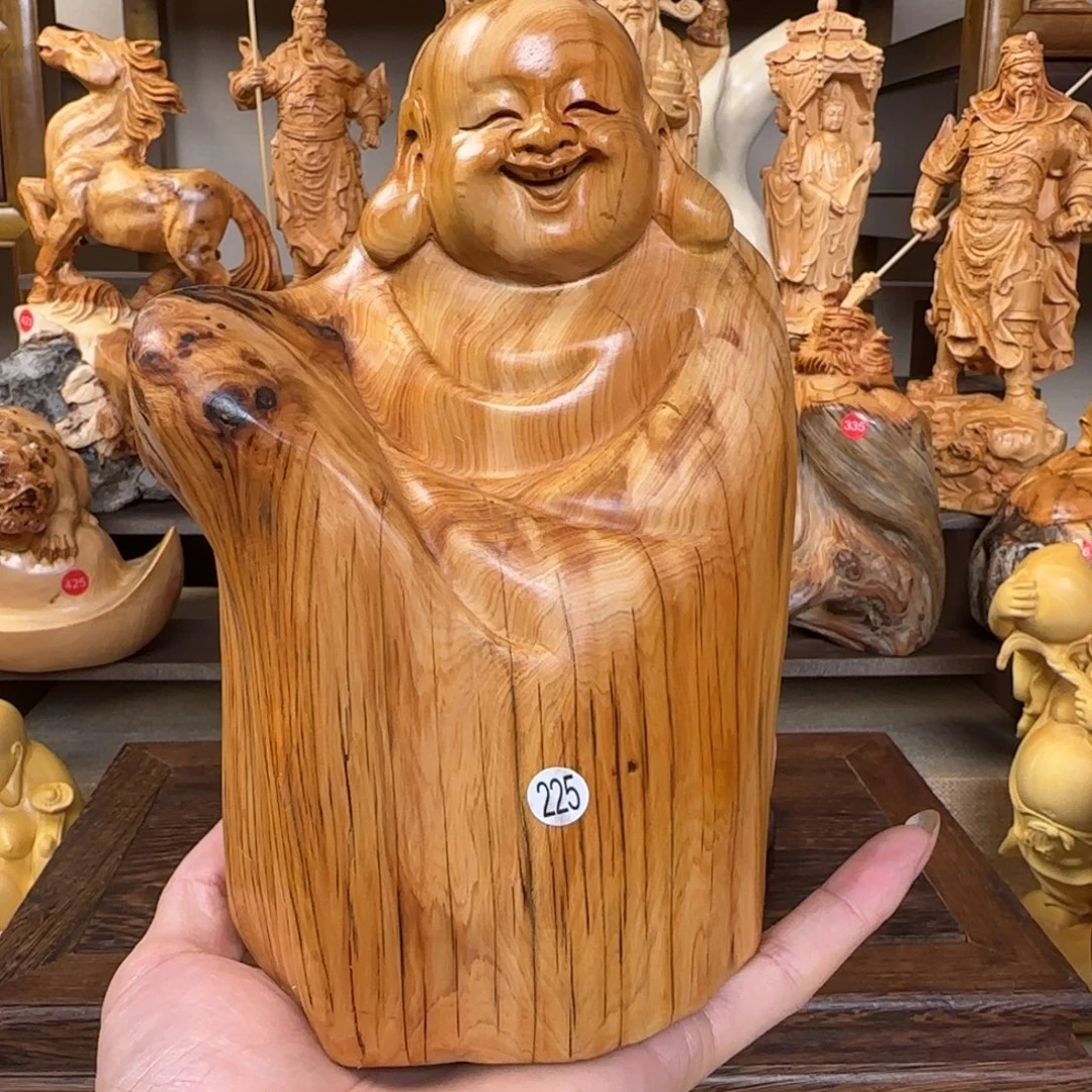 崖柏小木匠艺雕一物一拍