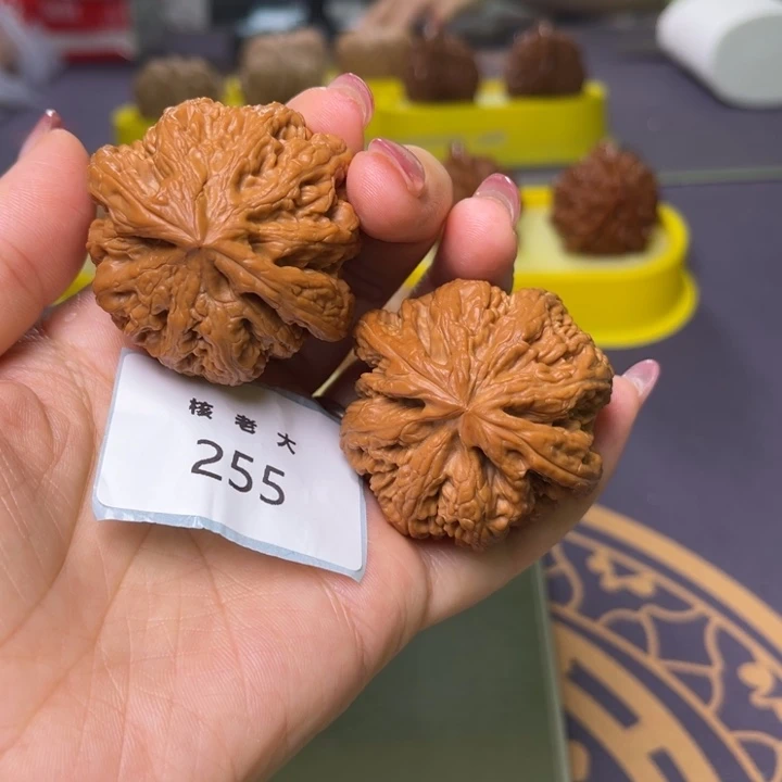 文玩核桃把件粗筋44.255