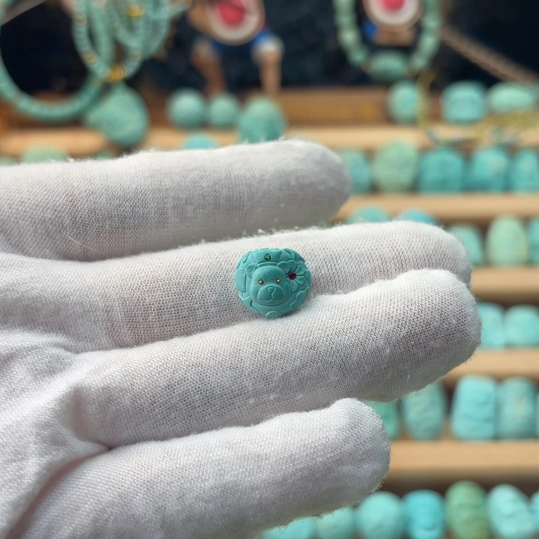 绿松石未镶嵌配饰