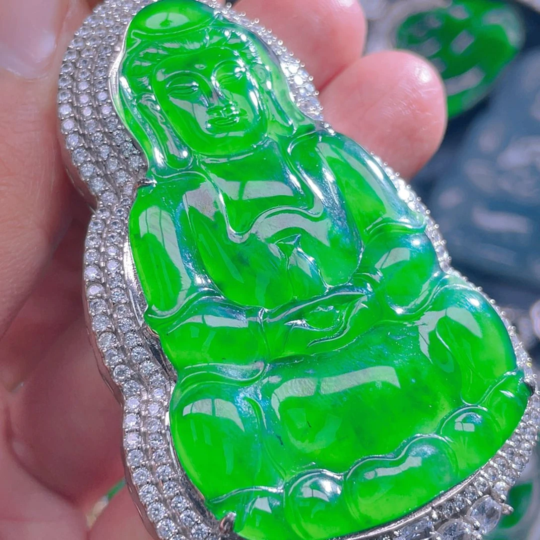 颈饰未镶嵌翡翠翡翠