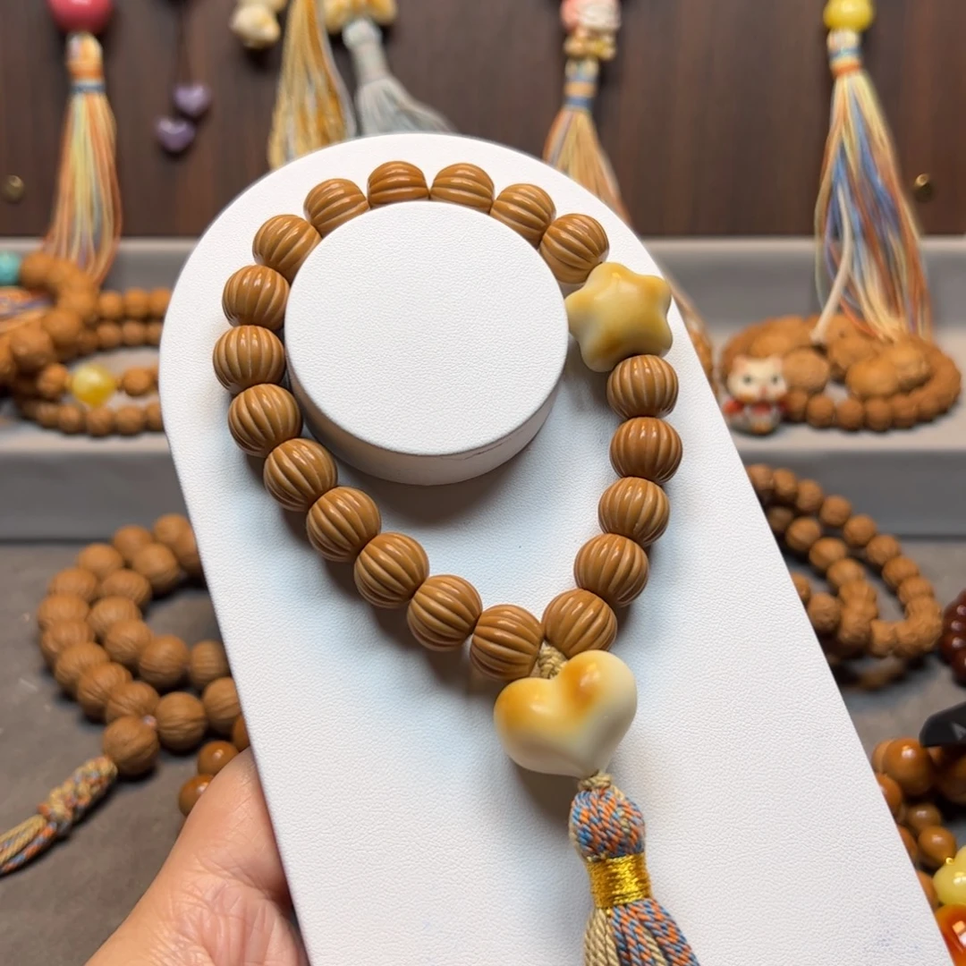 手串猴头核桃12➕瓜珠
