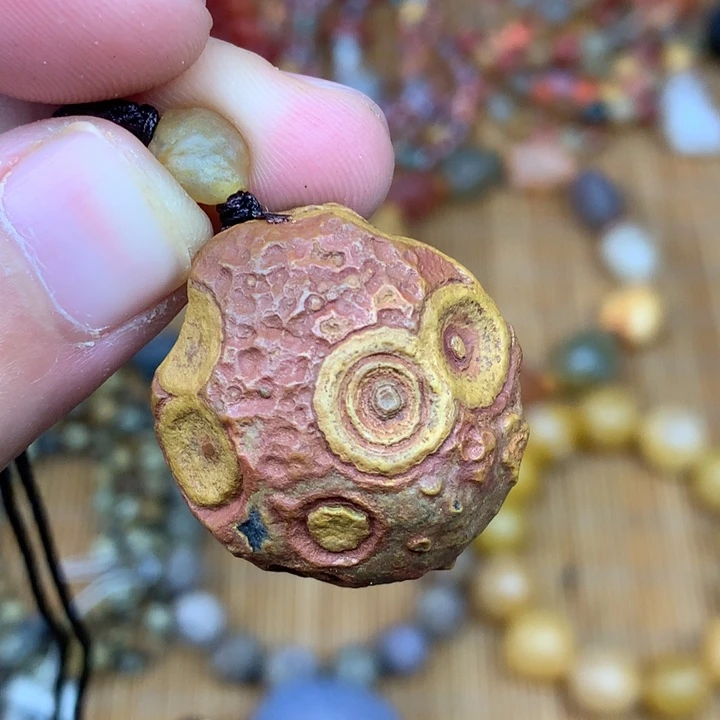 玛瑙/玉髓合金珠宝半成品