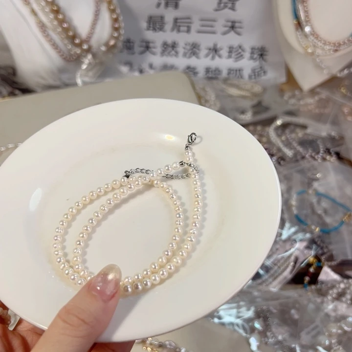 吾***曼银S925镶嵌淡水珍珠设计款珠宝首饰