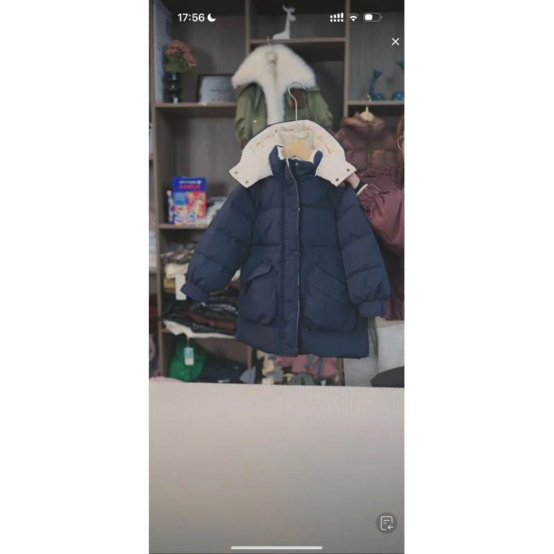 501043《现》韩版儿童男童女童休闲舒适百搭洋气防寒服外套