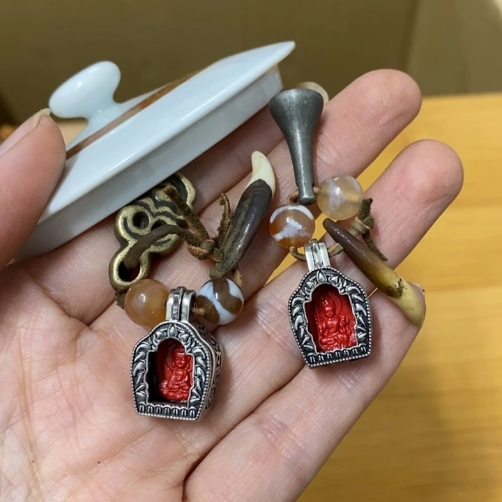 瓷片大**淘中古工艺品一件