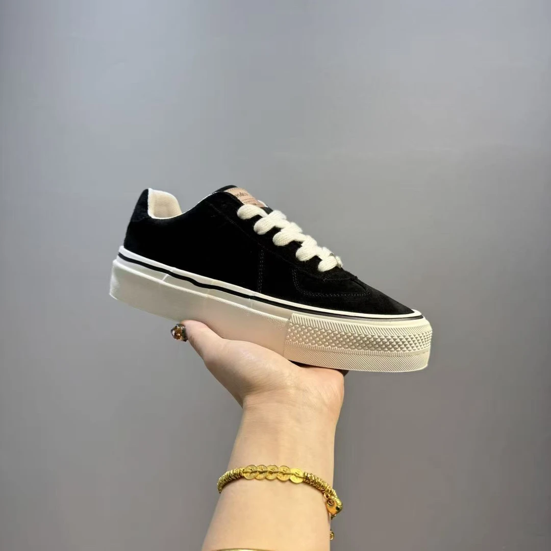 男士秋季高品质磨砂皮圆头青年休闲板鞋百搭休闲鞋（3593）