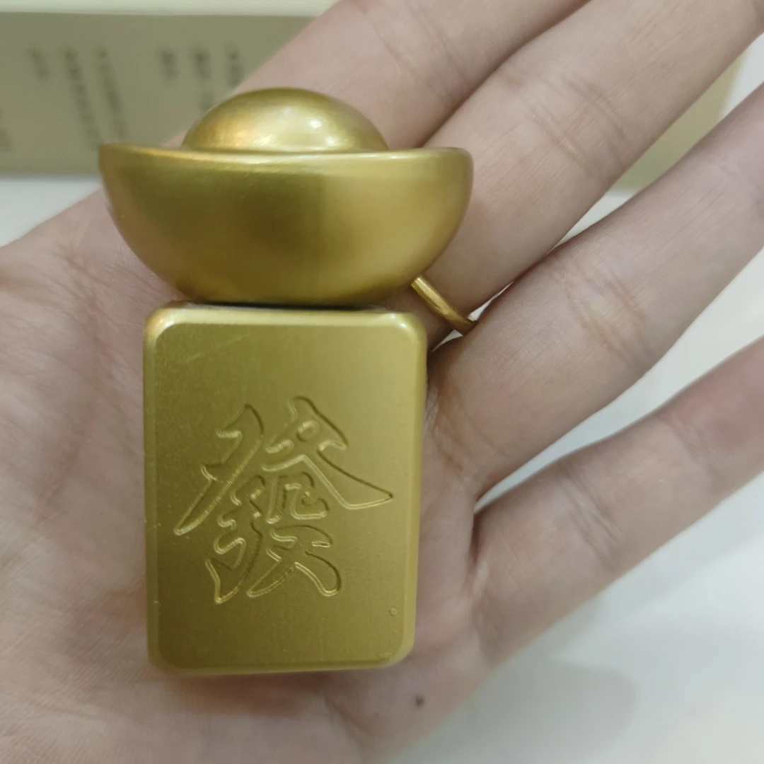 转大发元宝手办创意摆设适合桌面客厅的装饰品摆件