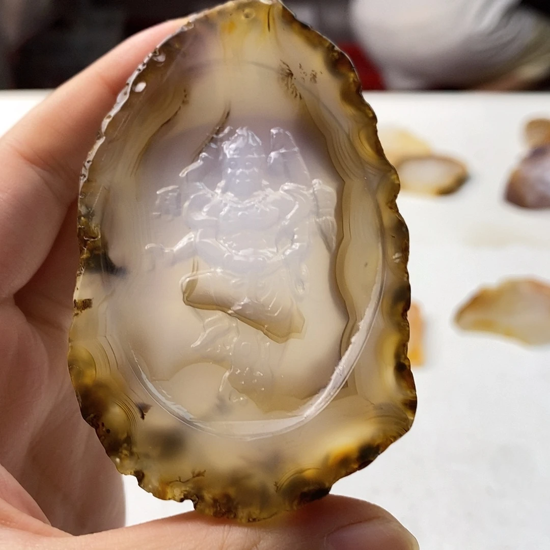 玛瑙/玉髓未镶嵌颈饰