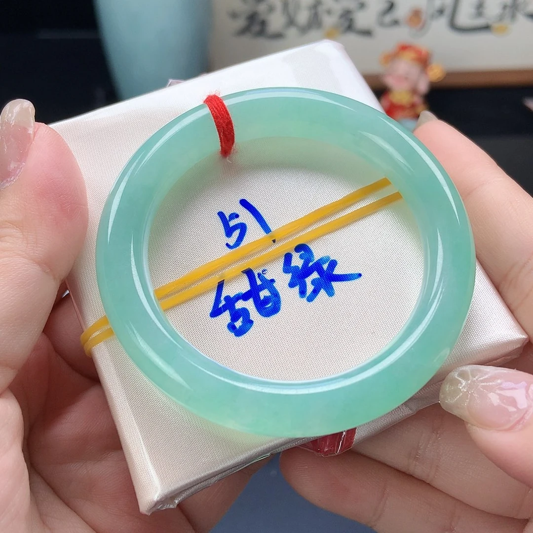 翡翠未镶嵌手镯118号