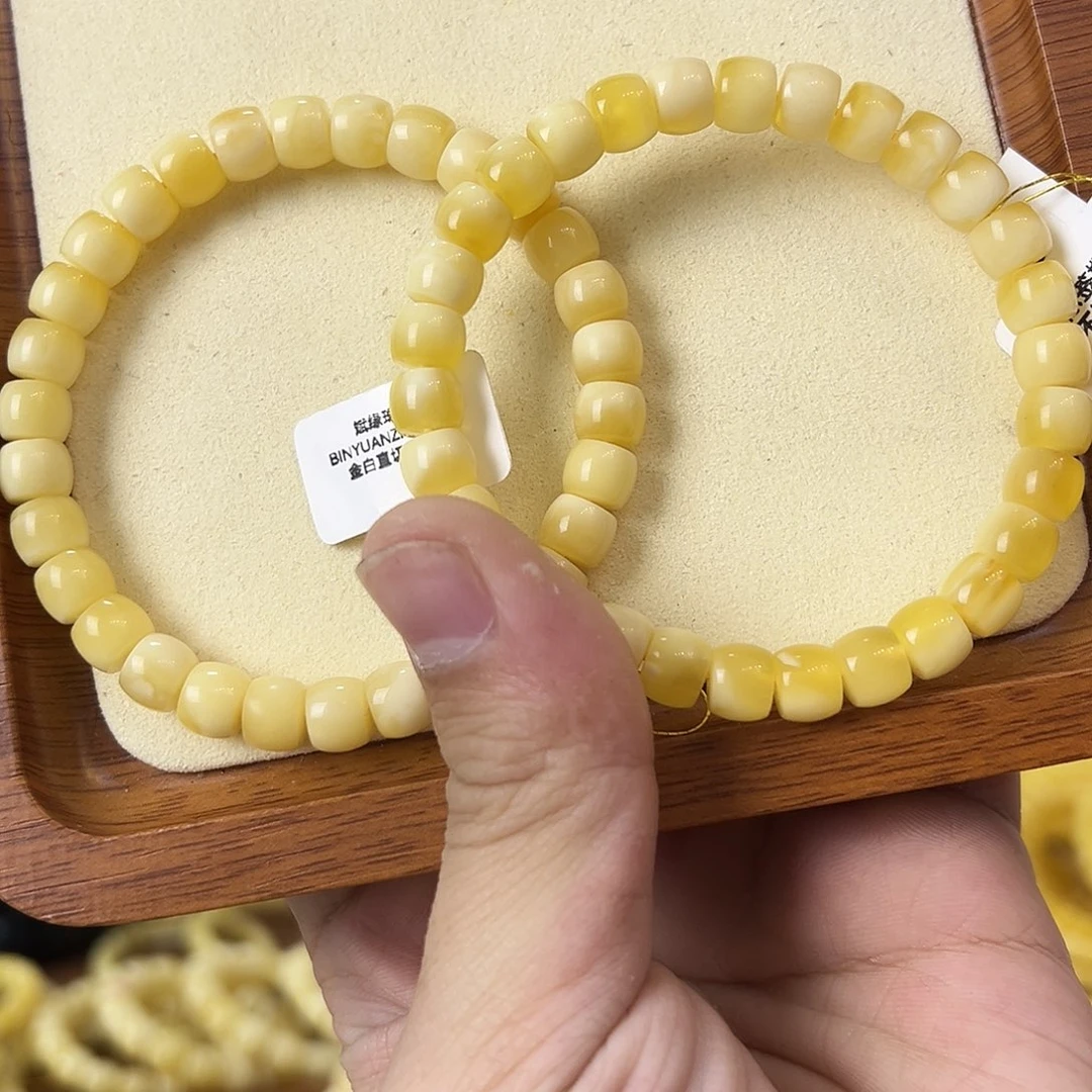 琥珀珠宝奇石未镶嵌多样性发其一8m m