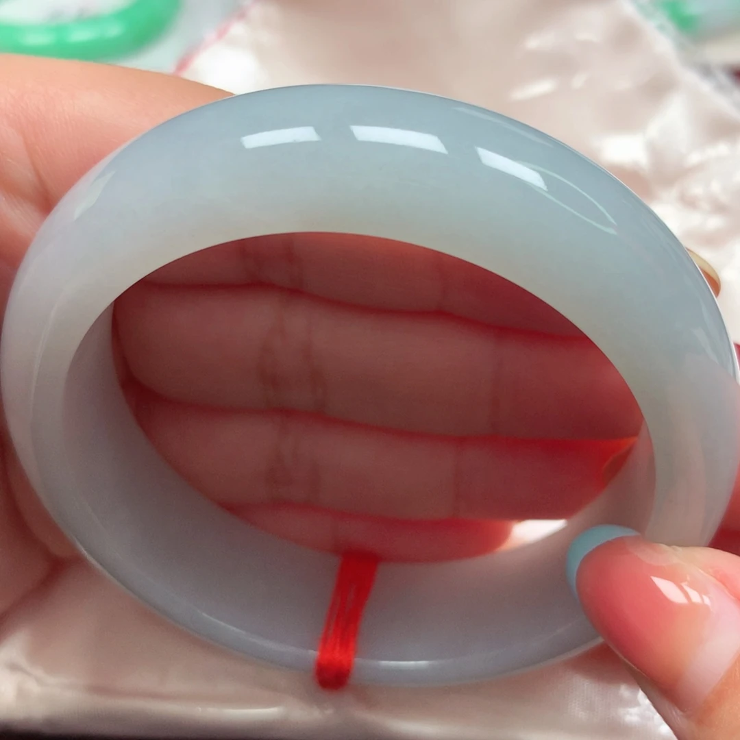 翡翠未镶嵌手镯10冰胶轮胎