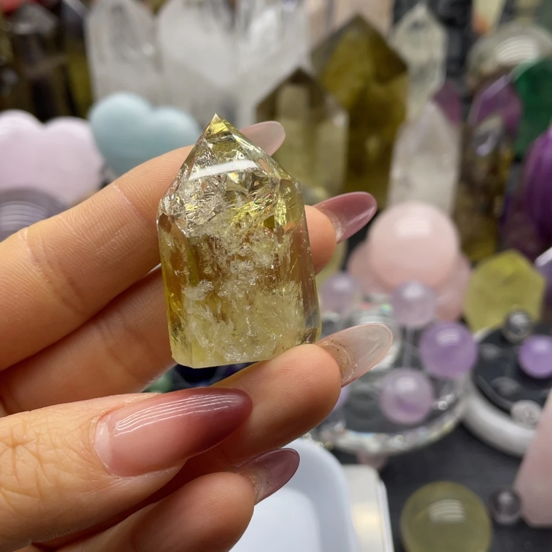 水晶珠宝半成品银S925镶嵌