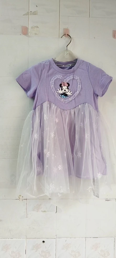 品牌女童连衣裙公主裙网纱裙夏季纯棉新款0009