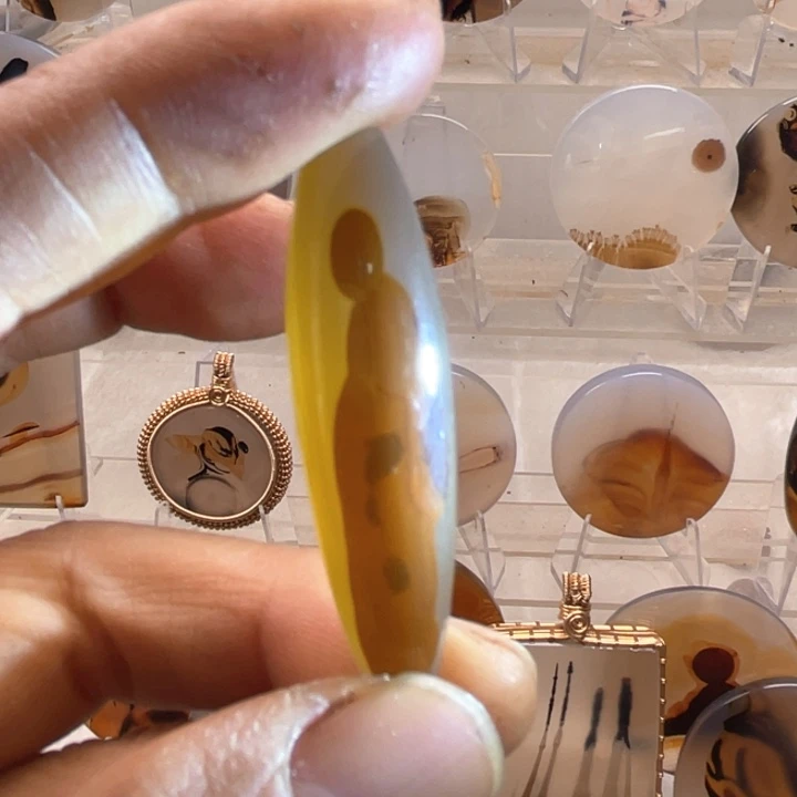 未镶嵌吊坠(不含链)玛瑙/玉髓