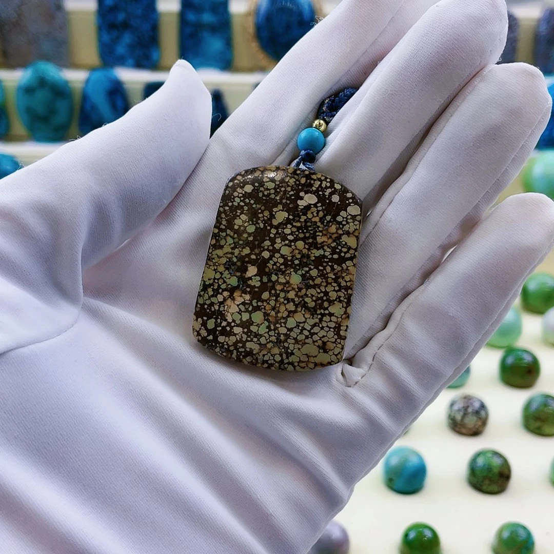 绿松石挂件未镶嵌