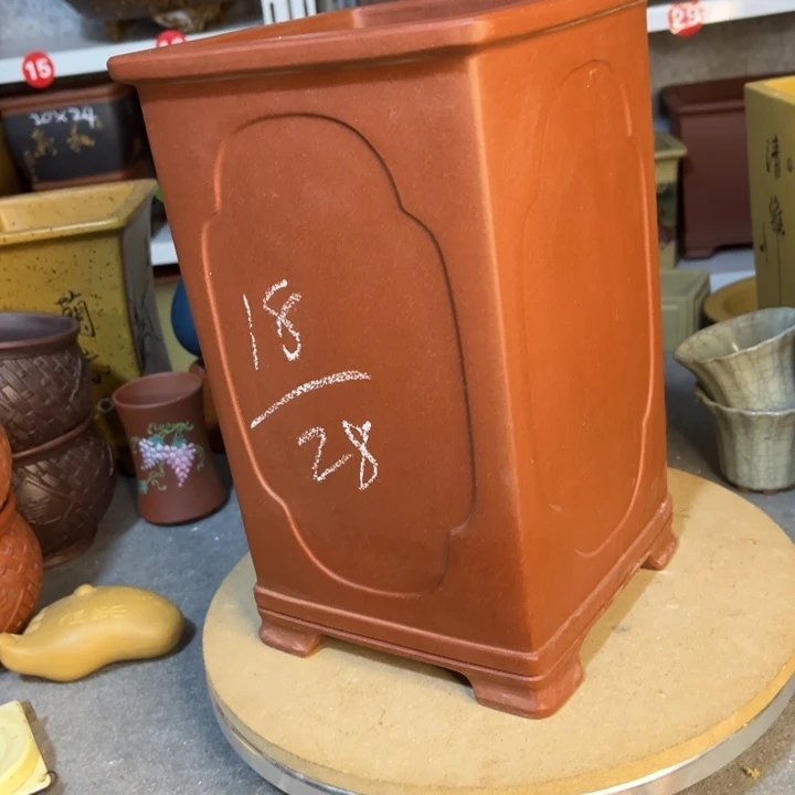 紫砂花盆紫砂花盆