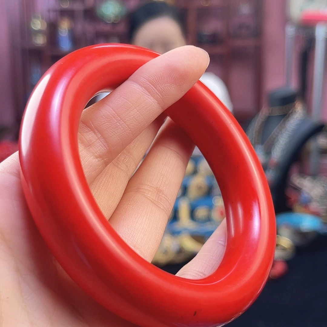 非遗技艺 大漆手镯铜胎 59