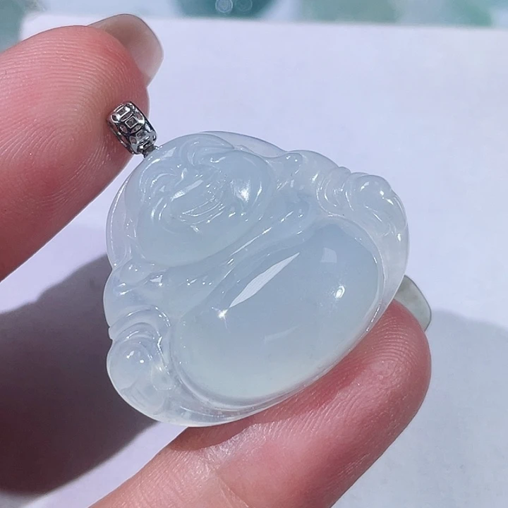 颈饰未镶嵌翡翠佛公