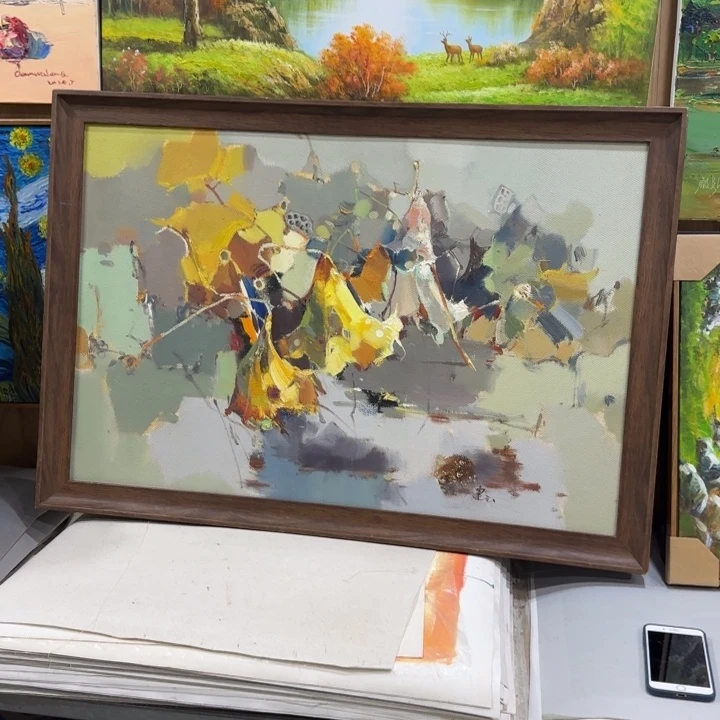 油画油画作品入选全国