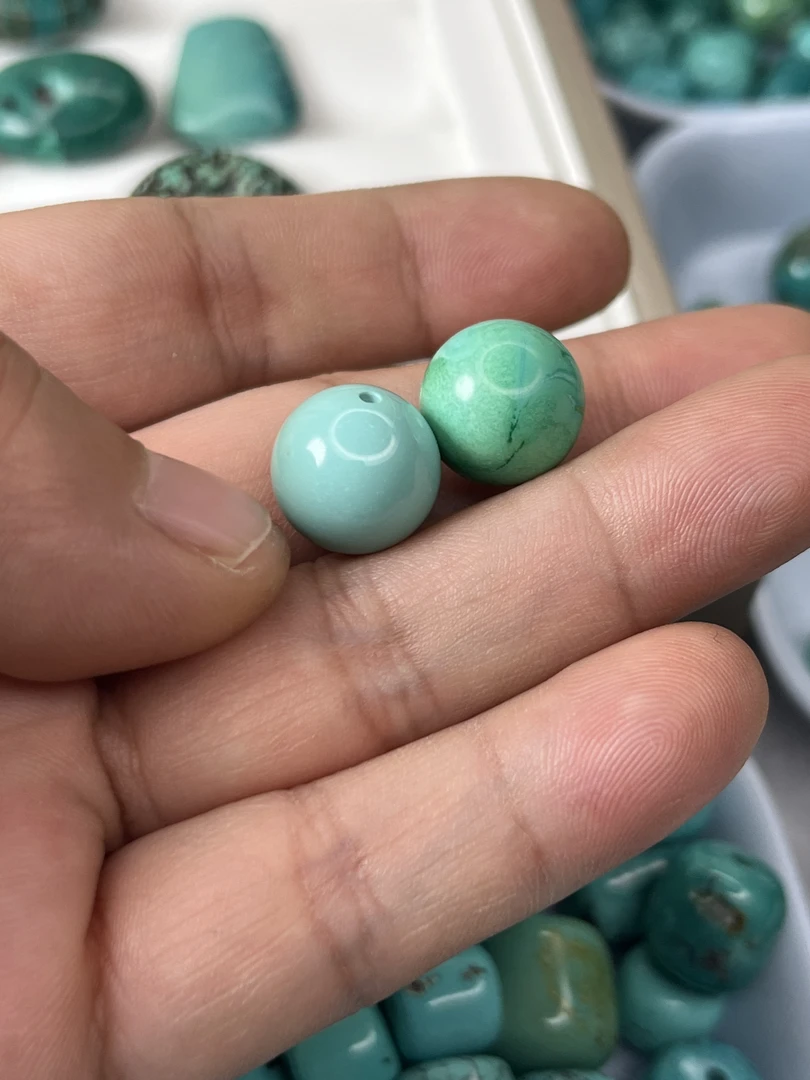 非金属羽毛项链 瓷釉级圆珠单珠配珠用于锁骨链搭配