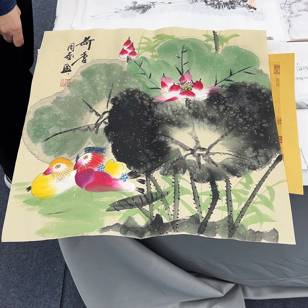 国画纯手绘作品欣赏