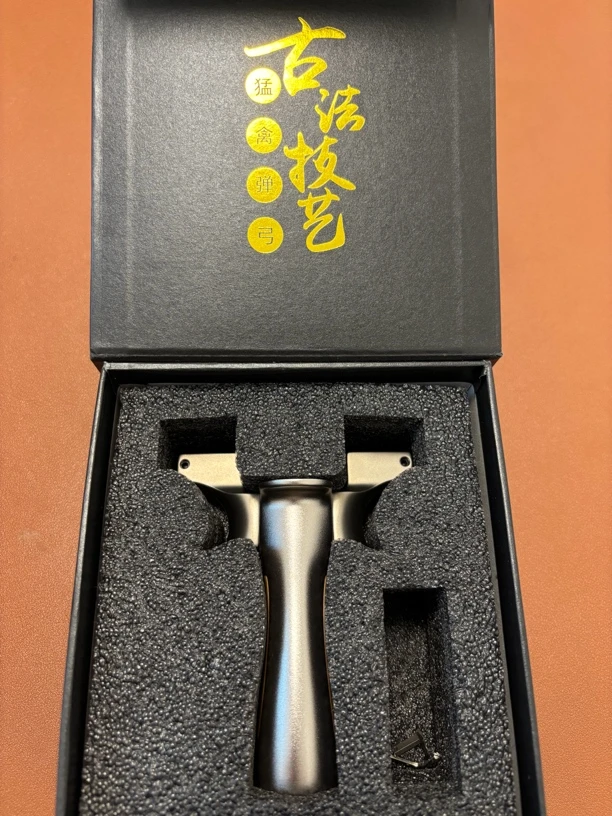 户外运动猛禽钛合金弹弓精准打靶竞技器具